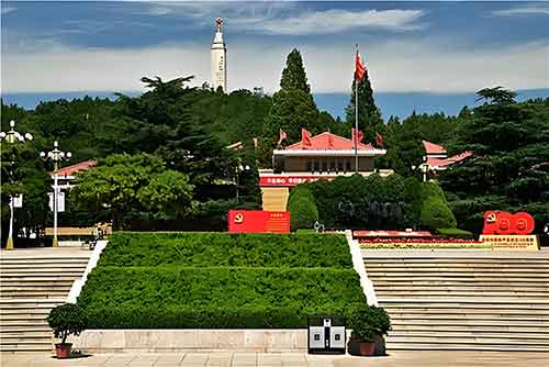 西柏坡干部培训学院中共中央旧址教学